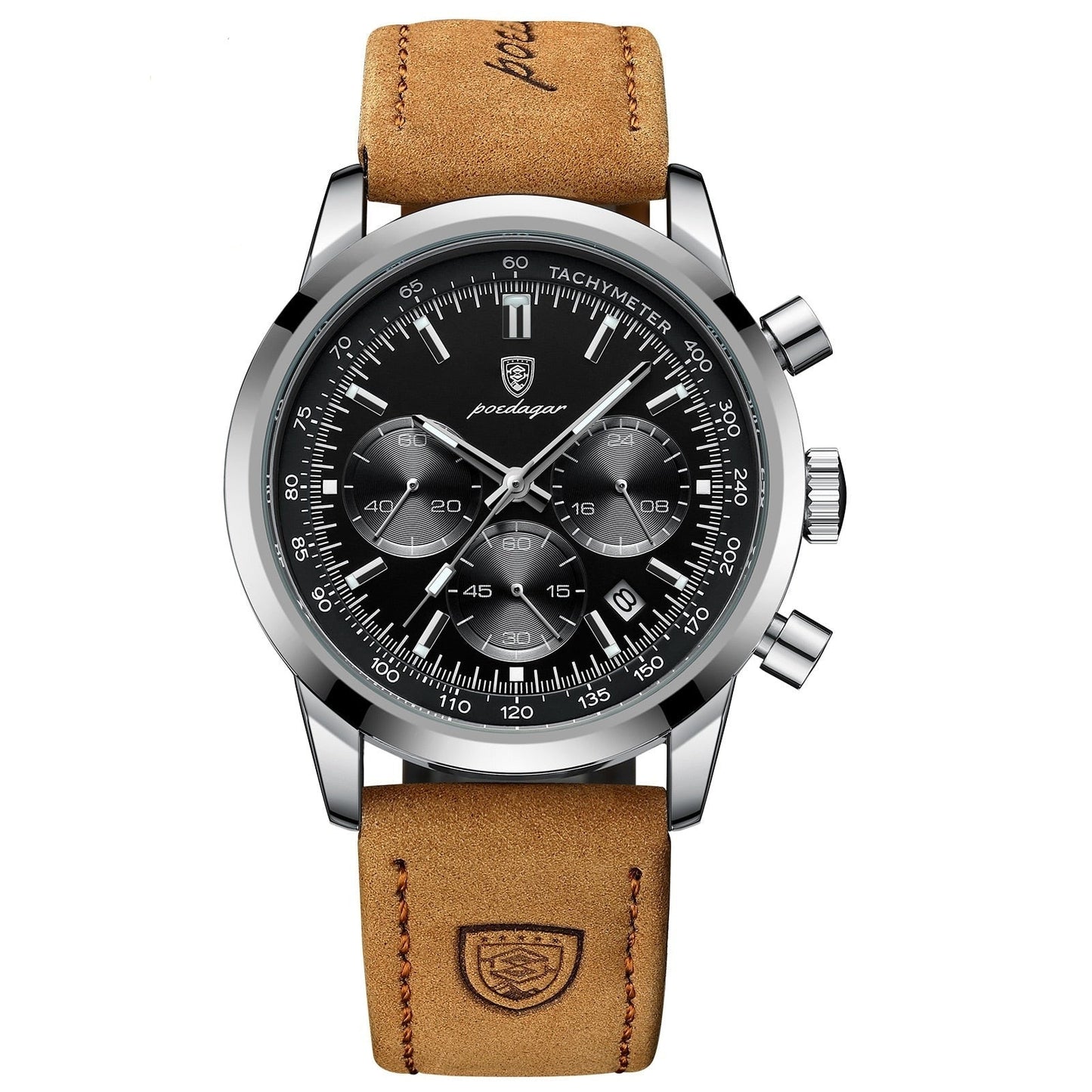 Reloj de Hombre Casual de Cuero Homeni