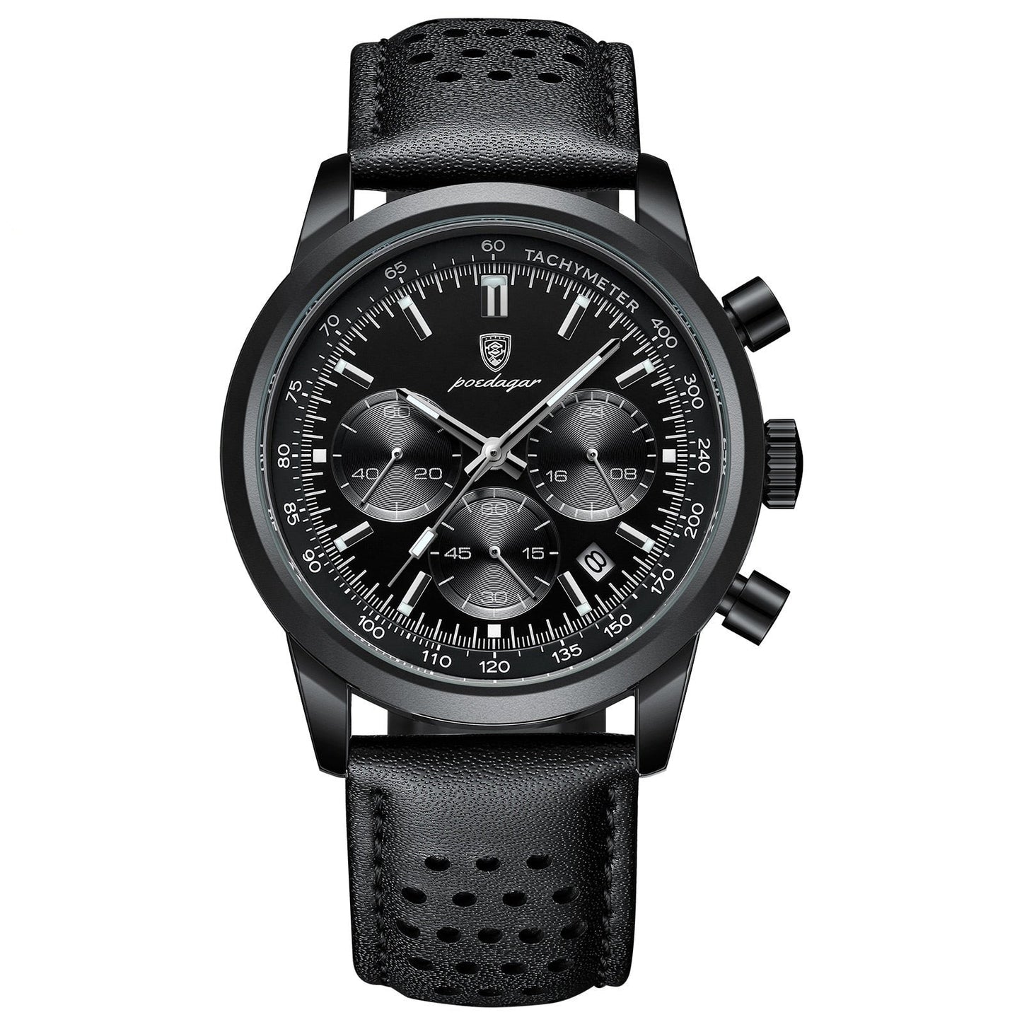 Reloj de Hombre Casual de Cuero Homeni