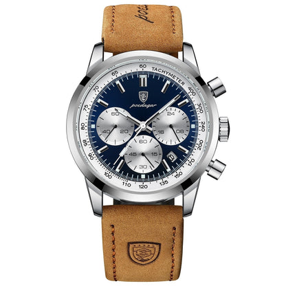 Reloj de Hombre Casual de Cuero Homeni